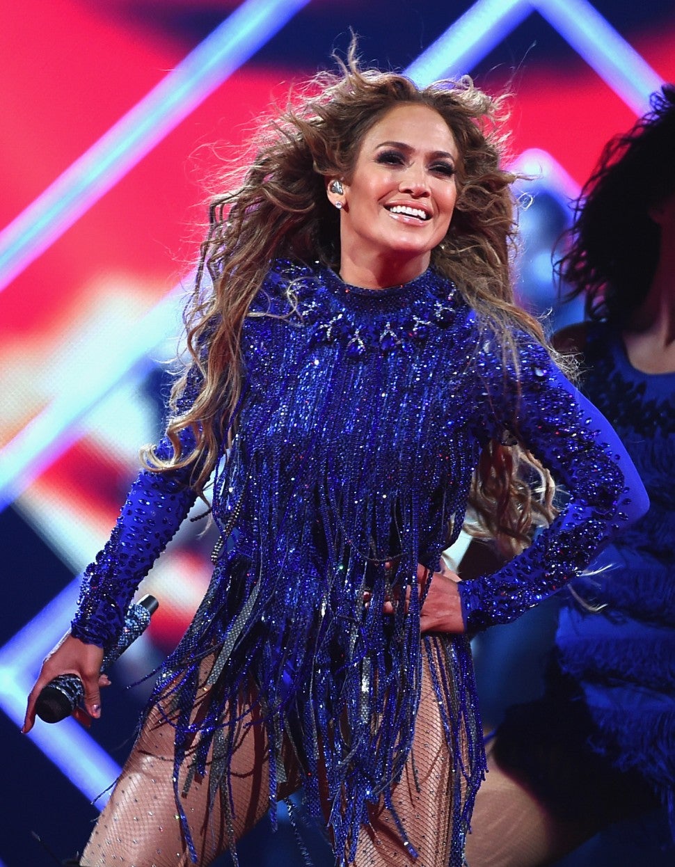 Jennifer Lopez in Giannina Azar bodysuit