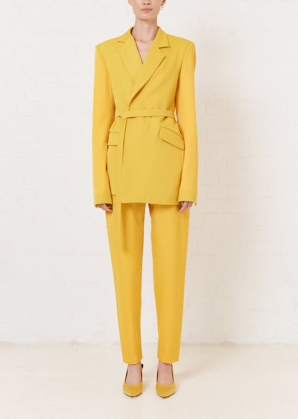 House of Holland yellow suit