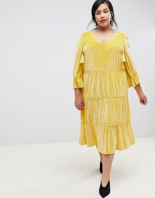 Junarose yellow dress