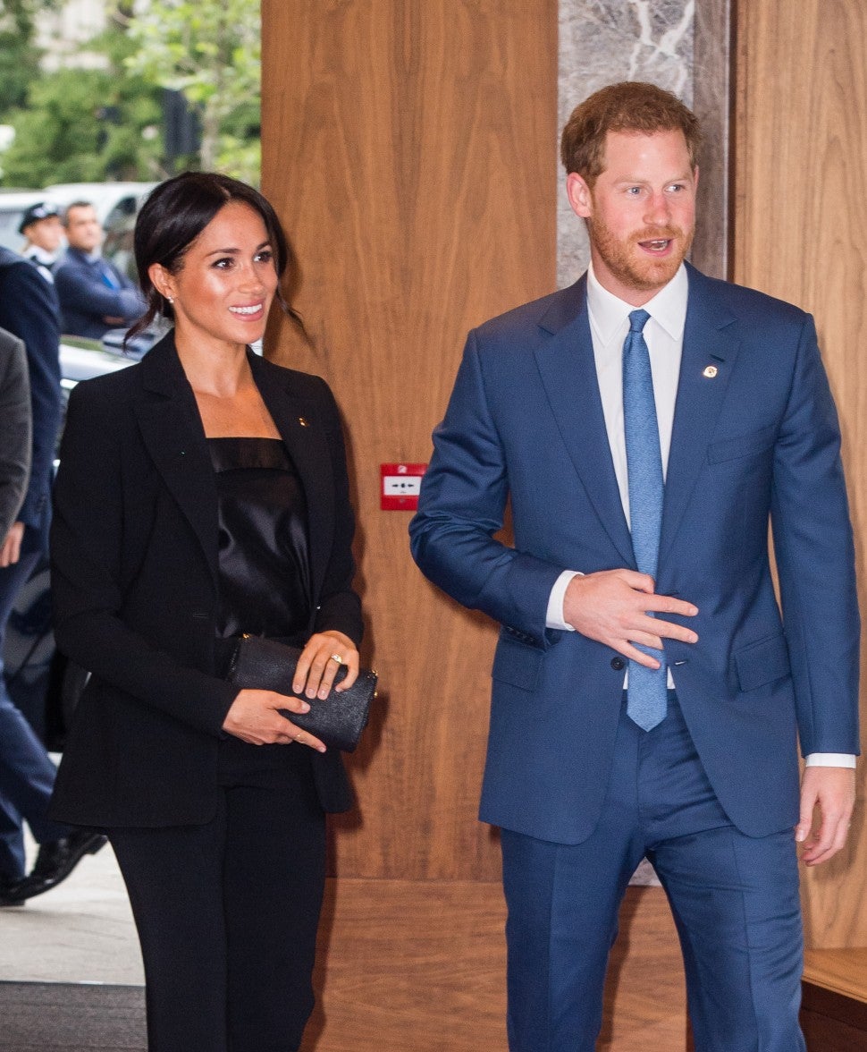 Prince Harry, Duke of Sussex and Meghan, Duchess of Sussex attend the WellChild awards at Royal Lancaster Hotel on September 4, 2018 in London, England.