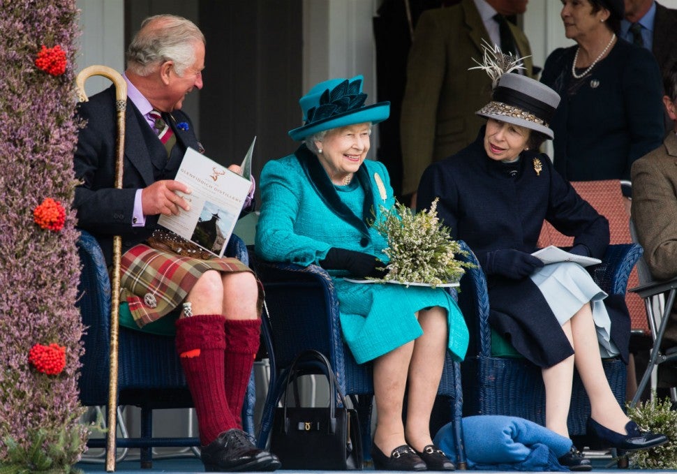 Prince Charles, Queen Elizabeth, Princess Anne