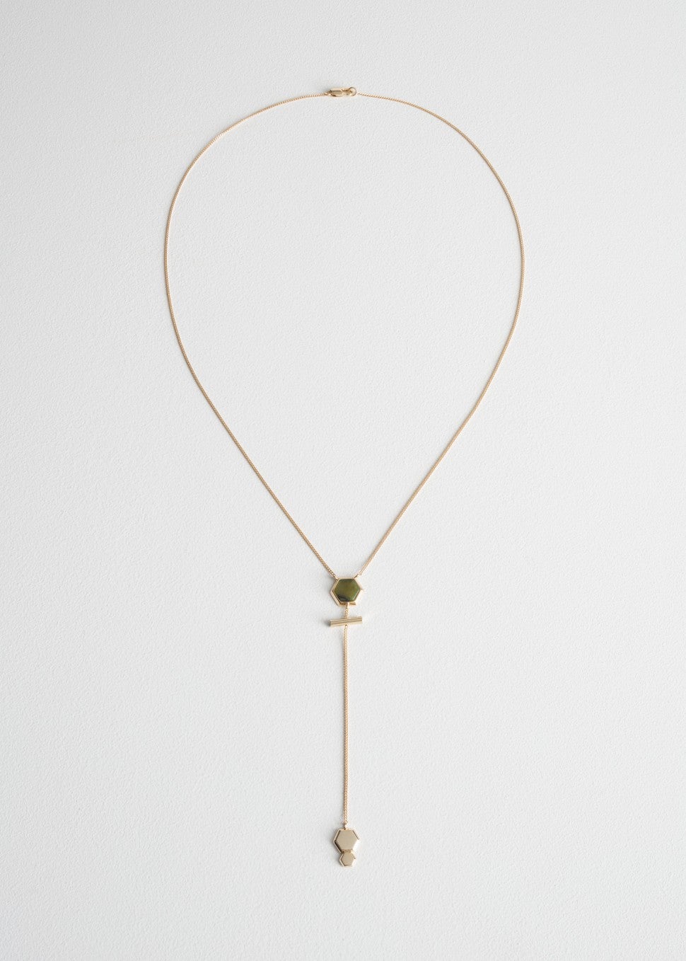 & Other Stories lariat necklace