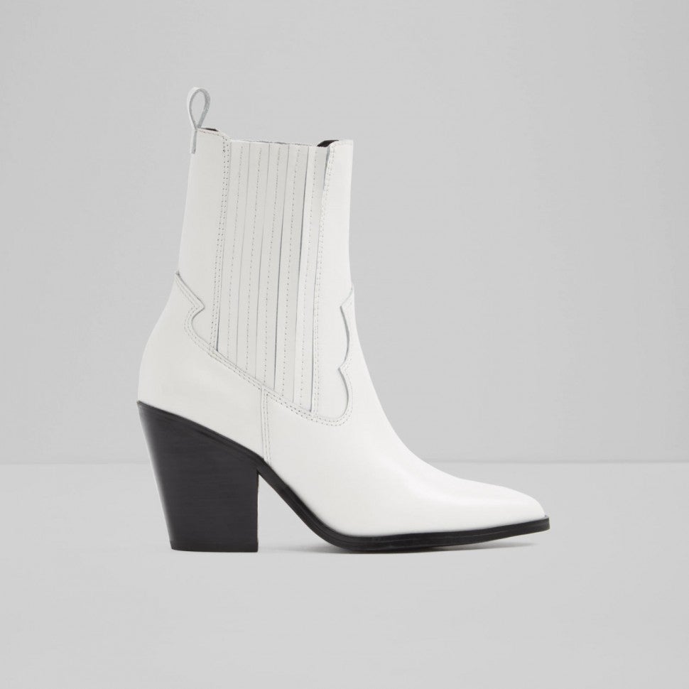Aldo white boots