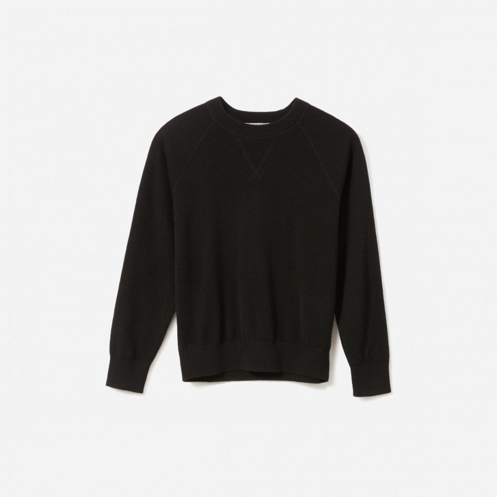 Everlane black sweatshirt