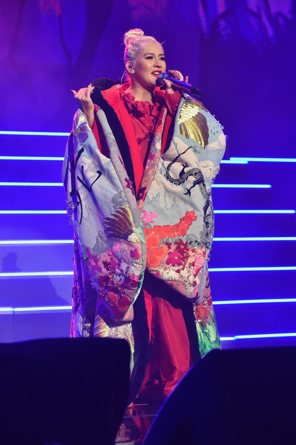 Christina Aguilera tour robe costume