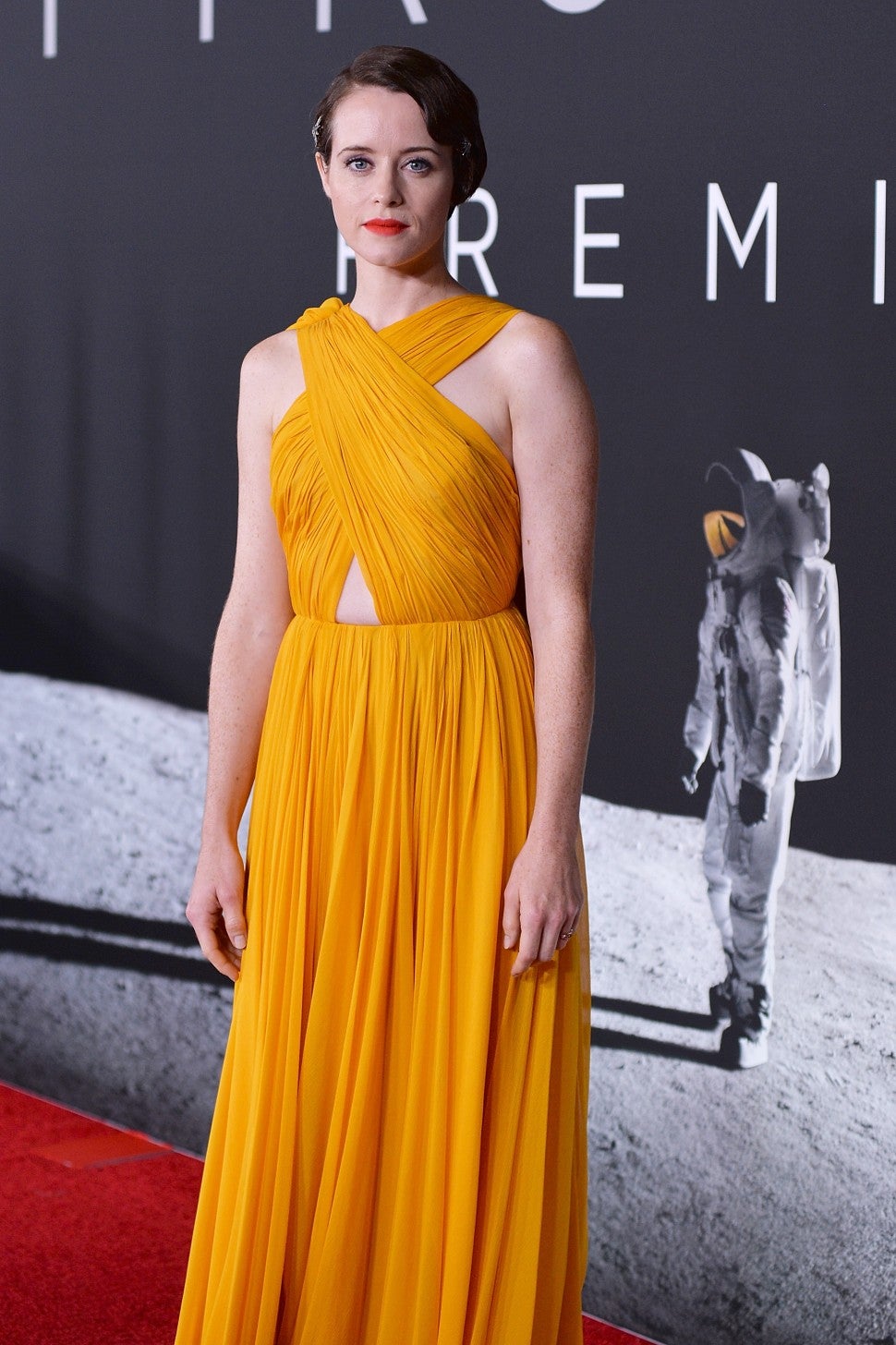 Claire Foy at First Man premiere