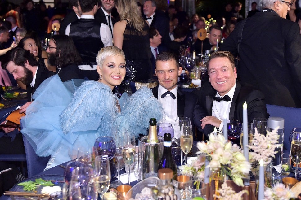 Katy Perry, Orlando Bloom, and Chair Kevin Huvane