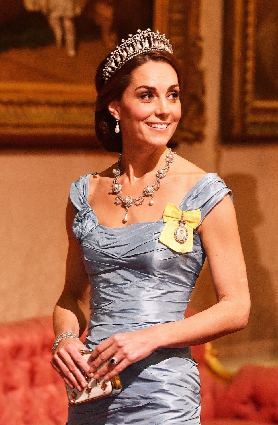 Kate Middleton in Princess Diana's tiara