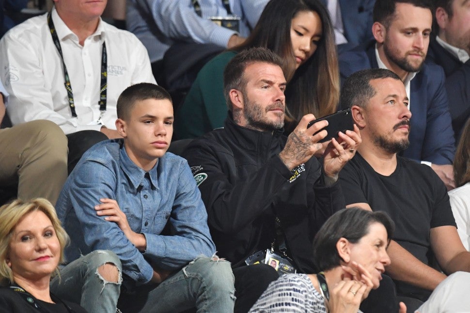 David Beckham Romeo Invictus Games
