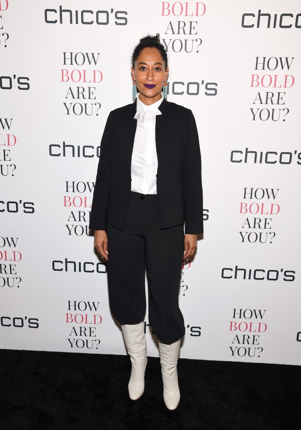 Tracee Ellis Ross slouchy boots