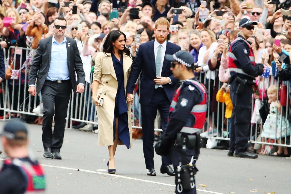Prince Harry and Meghan Markle Melbourne