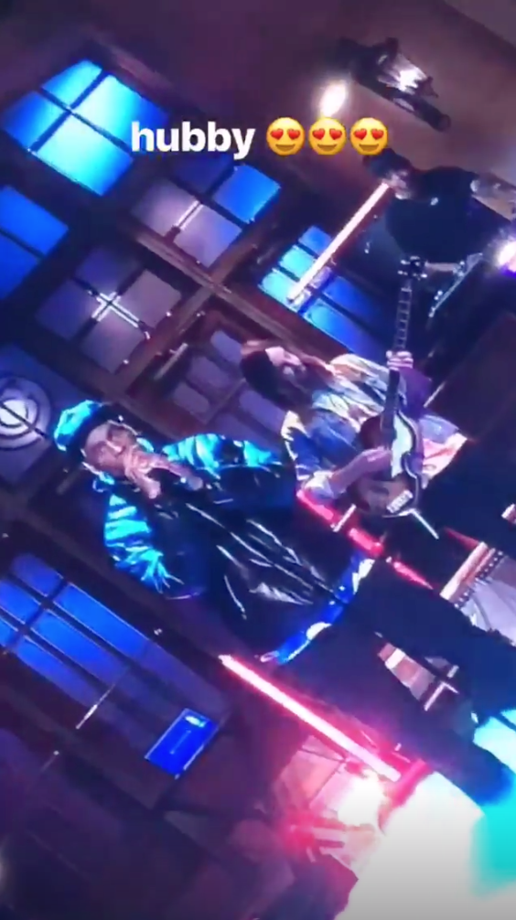 Kylie Jenner Calls Travis Scott Her Hubby During His Snl Performance Entertainment Tonight