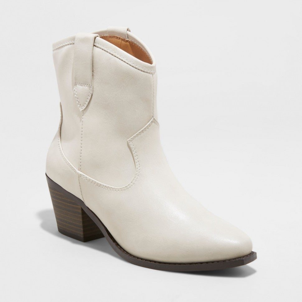 Target white cowboy boots
