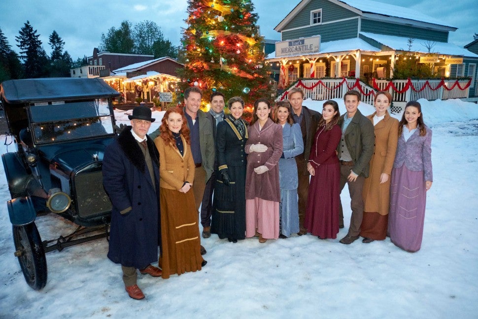 'When Calls the Heart: The Greatest Christmas Blessing' Cast Photo