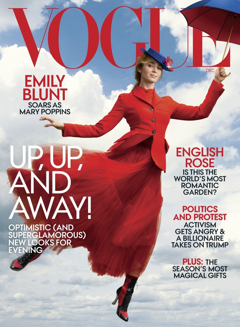 Emily Blunt December 2018 Vogue Cover