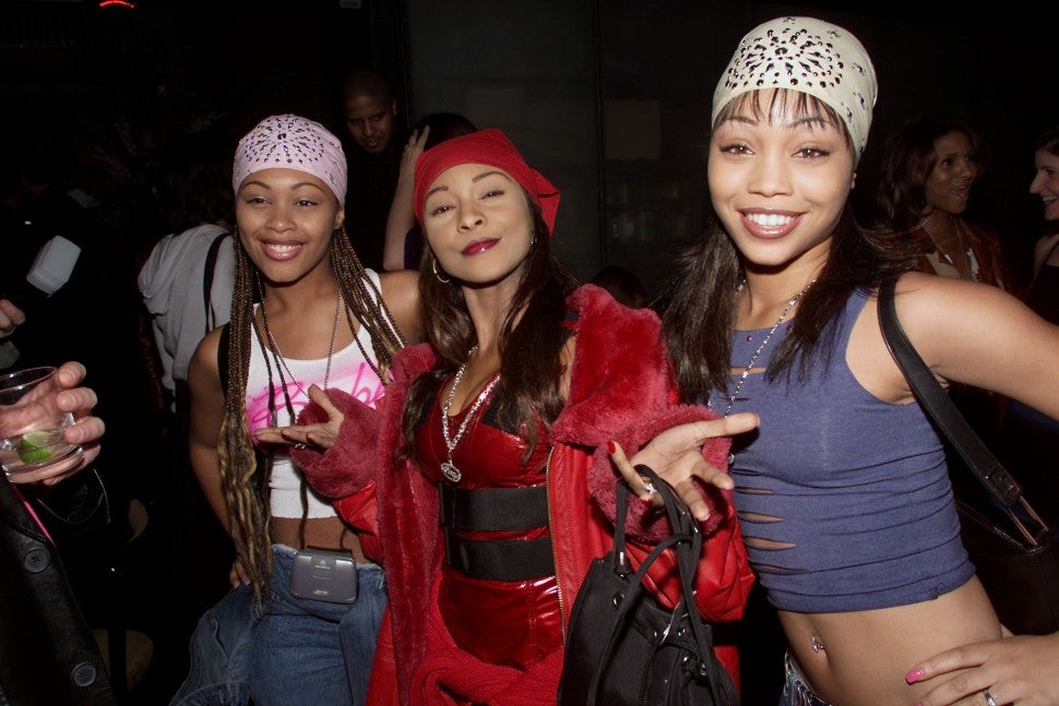 Blaque attends a Teen People/MTV party in 2001.