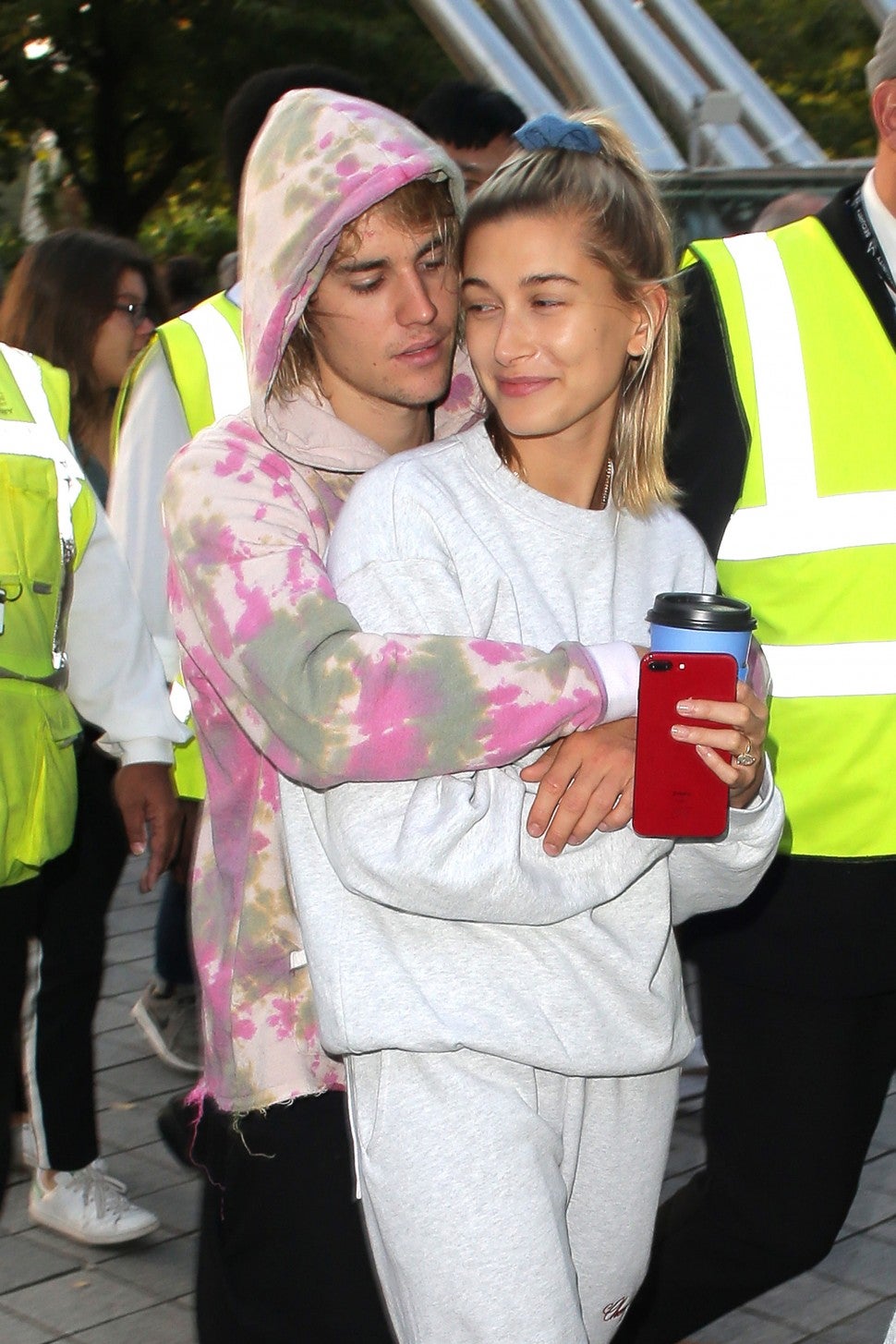 Justin Bieber and Hailey Baldwin in London in September 2018