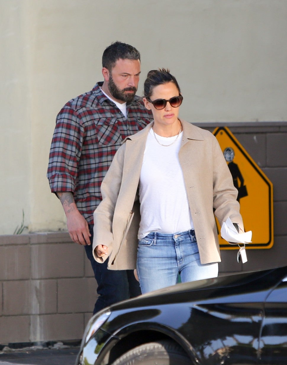 Jennifer Garner and Ben Affleck in Los Angeles Nov 8 2018