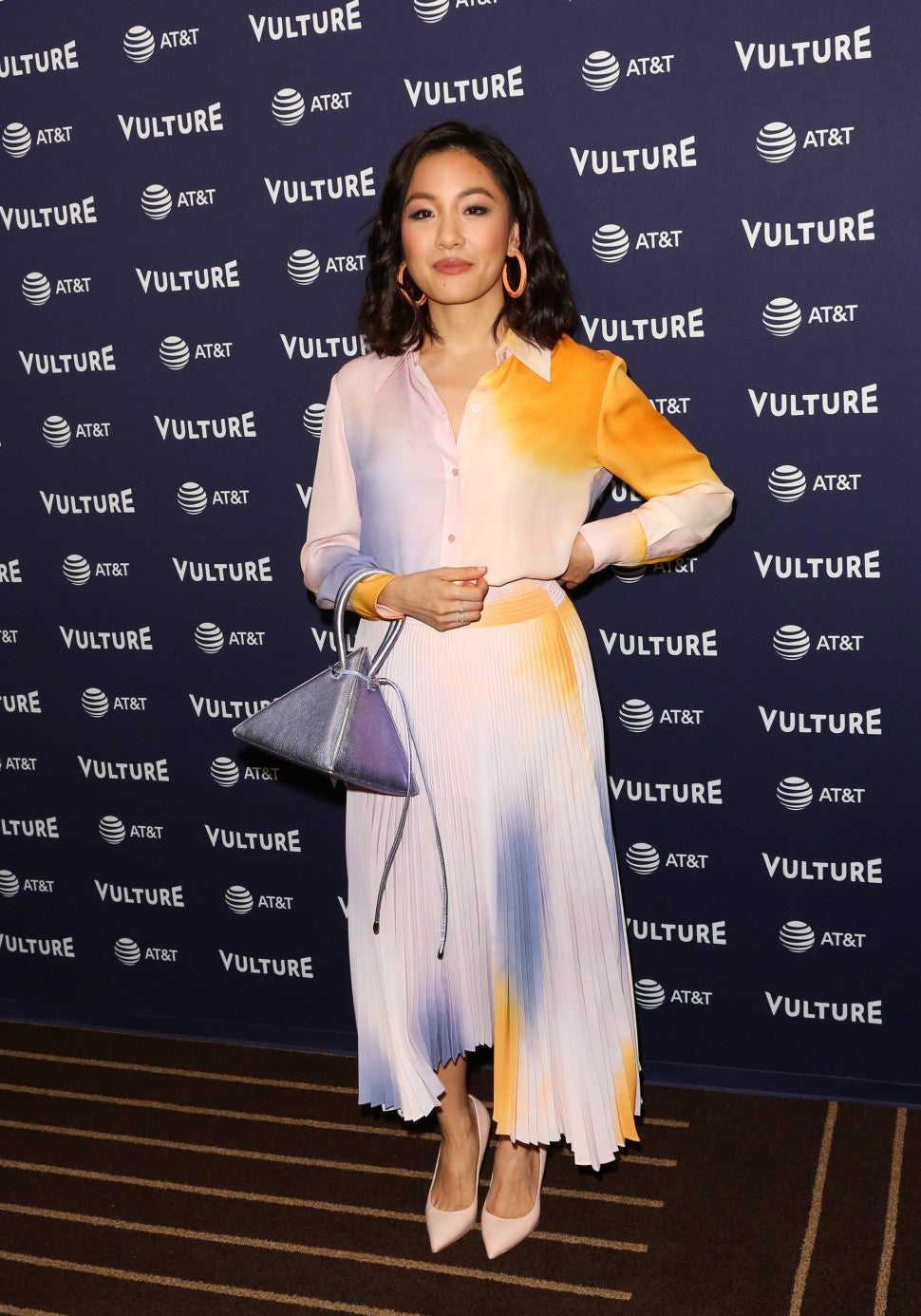 Constance Wu thanksgiving outfit