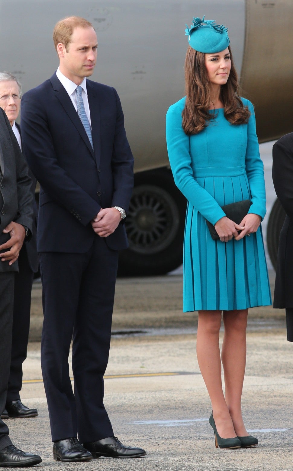 Kate Middleton and Prince William in Australia 2014