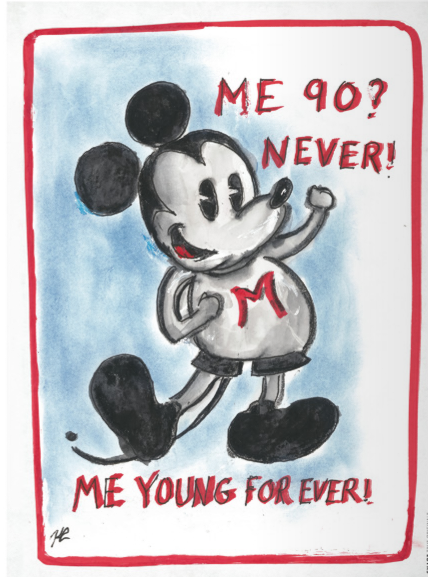 Mickey Mouse Karl Lagerfeld