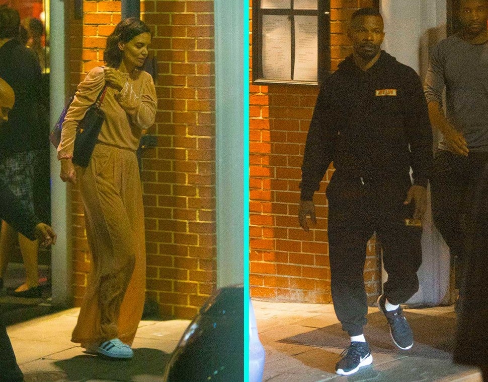 Jamie Foxx and Katie Holmes had a dinner date in New Orleans on Oct. 31