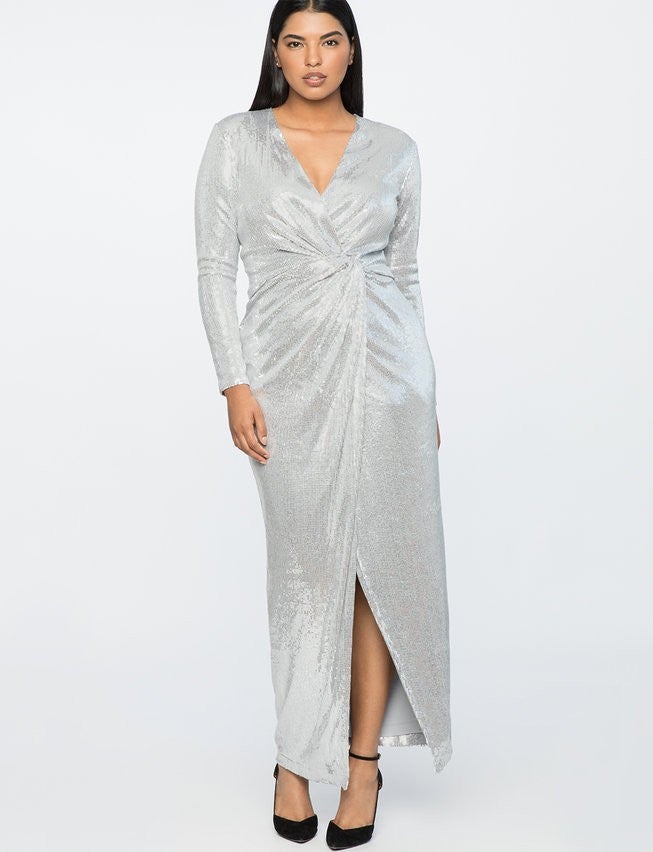 Jason Wu x Eloquii silver dress