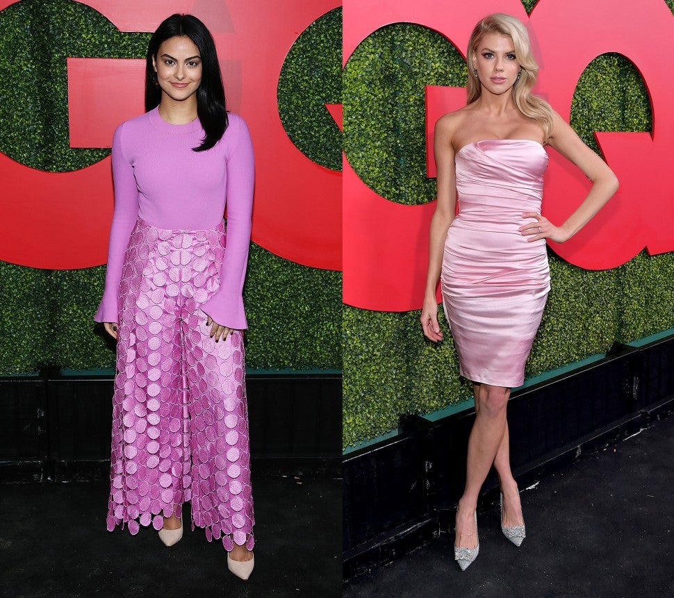 Camila Mendes and Charlotte McKinney at GQ Men of the Year party