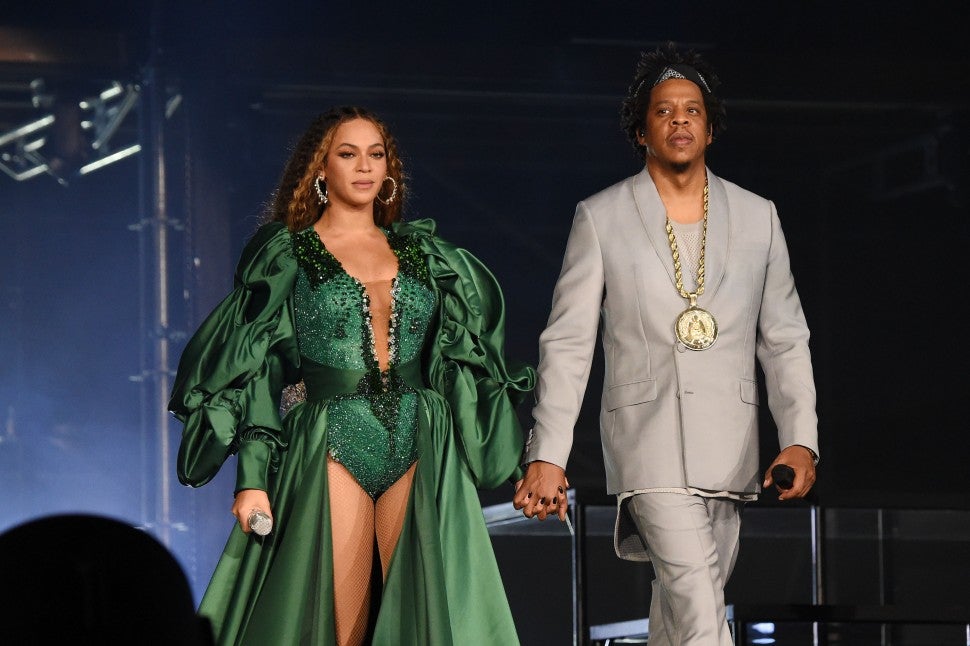 Beyonce and Jay-Z at Global Citizen Festival