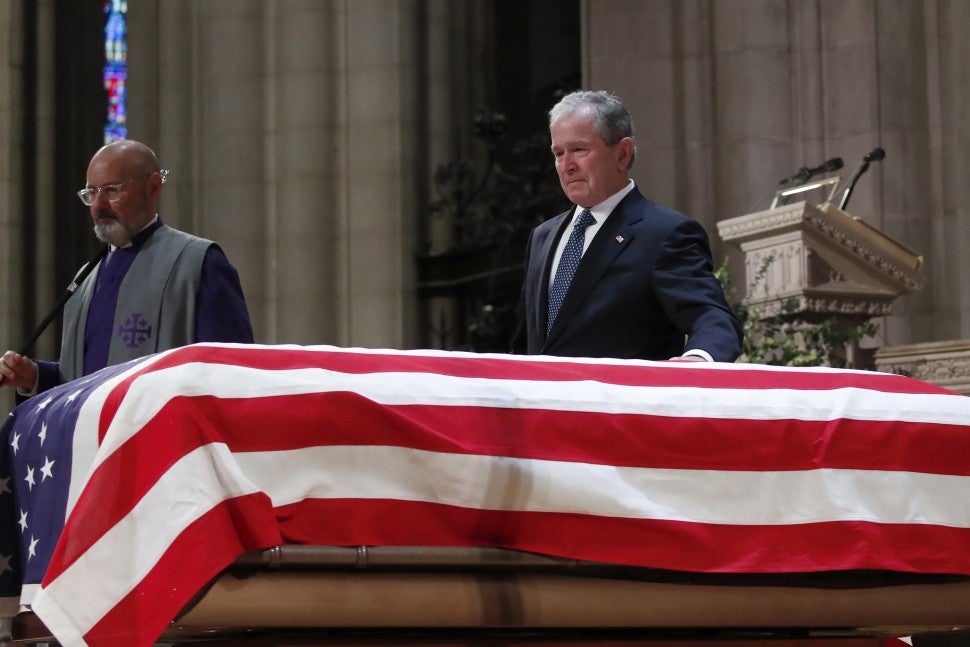 George Bush Father's Funeral