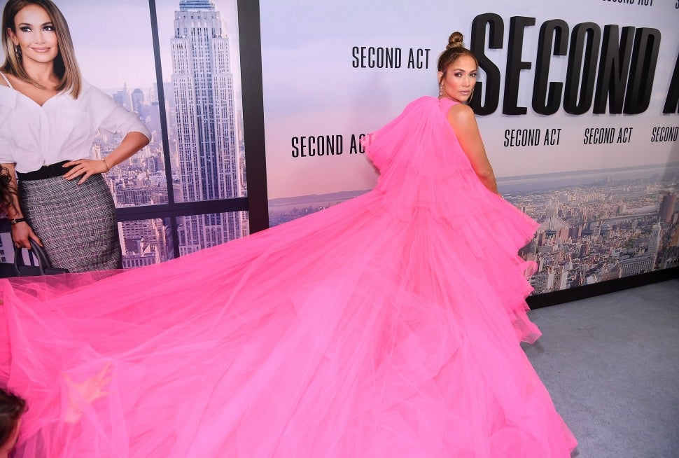 Jennifer Lopez Second Act NY Premiere