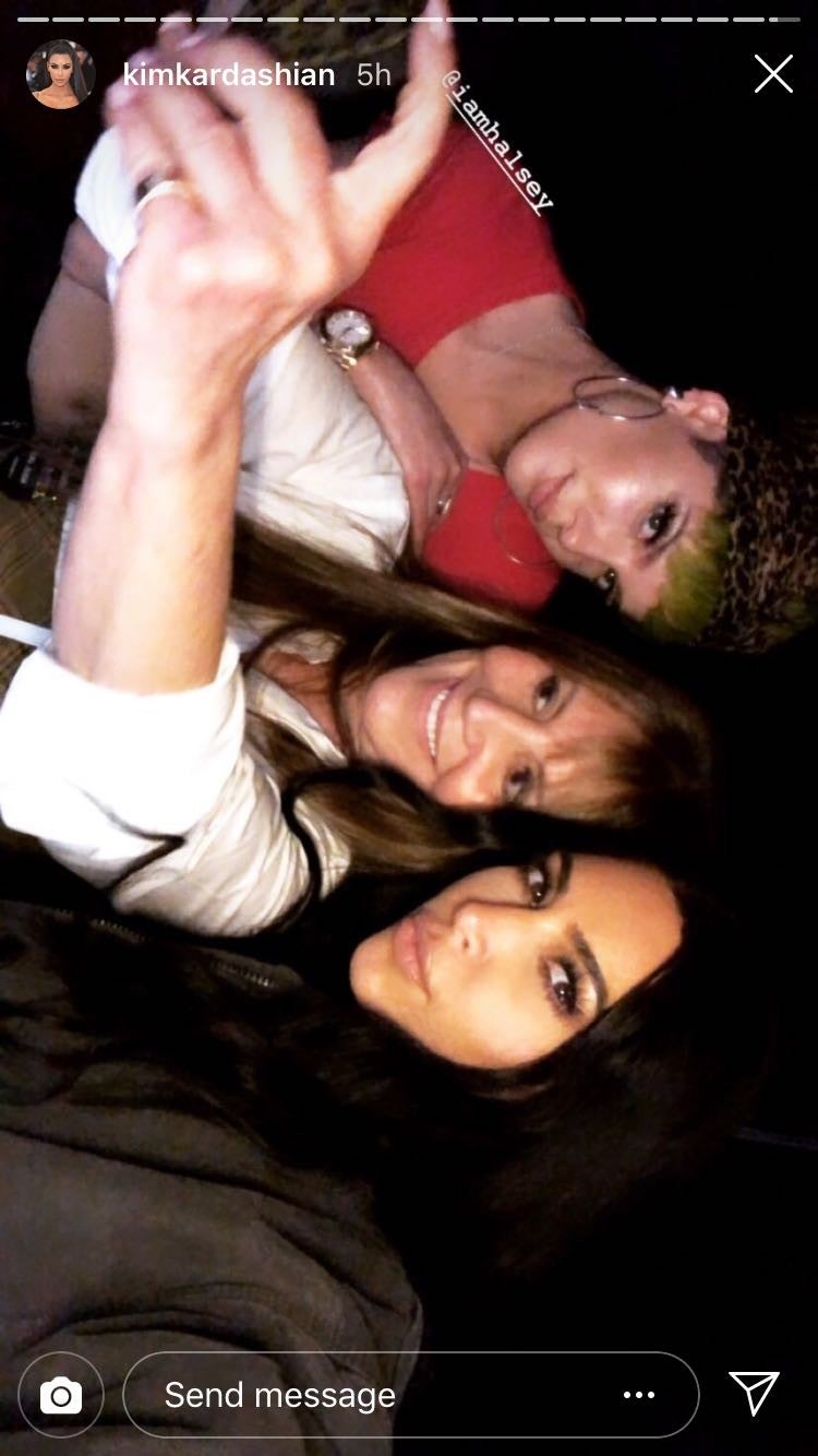 Halsey and Kim Kardashian
