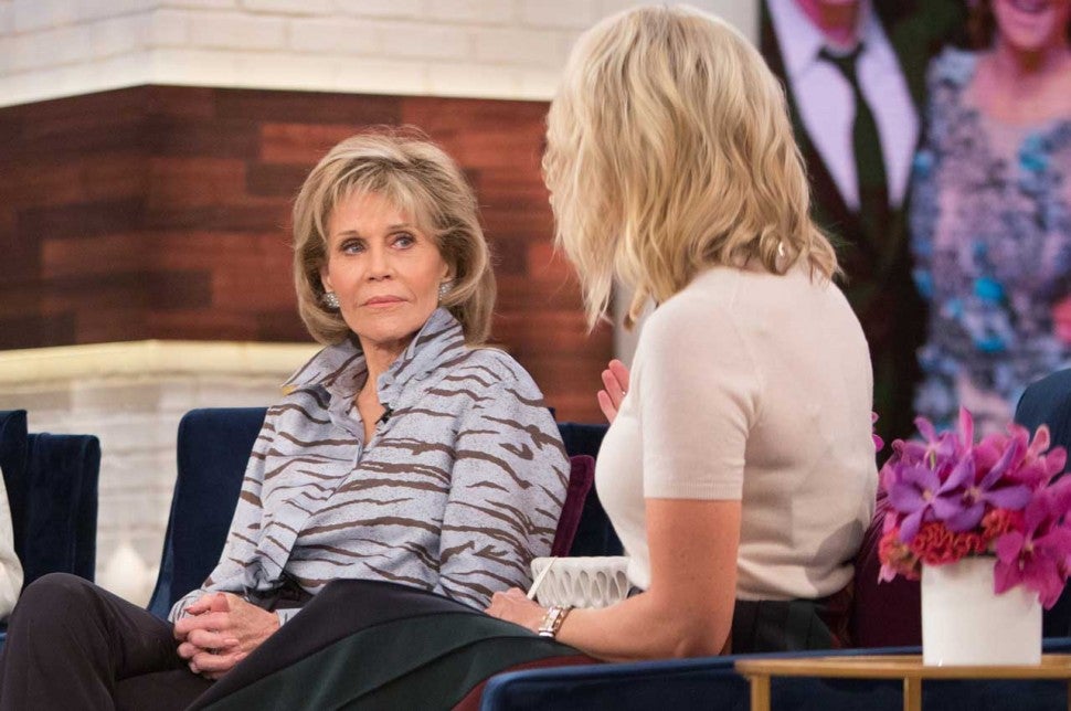 Megyn Kelly Interviews Jane Fonda in September 2017