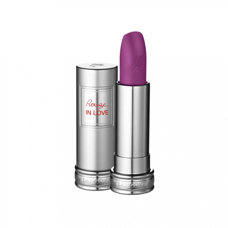 Lancome purple lipstick