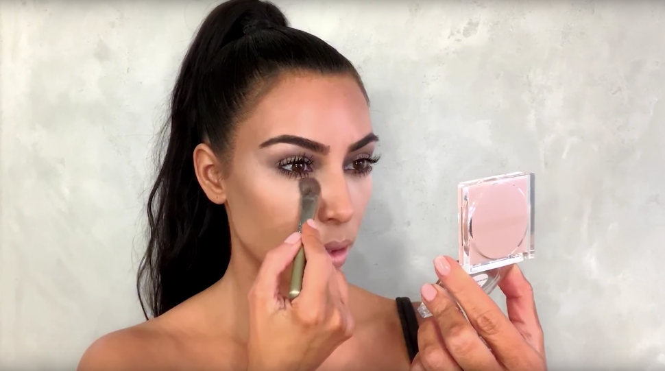 Kim Kardashian West Vogue makeup tutorial