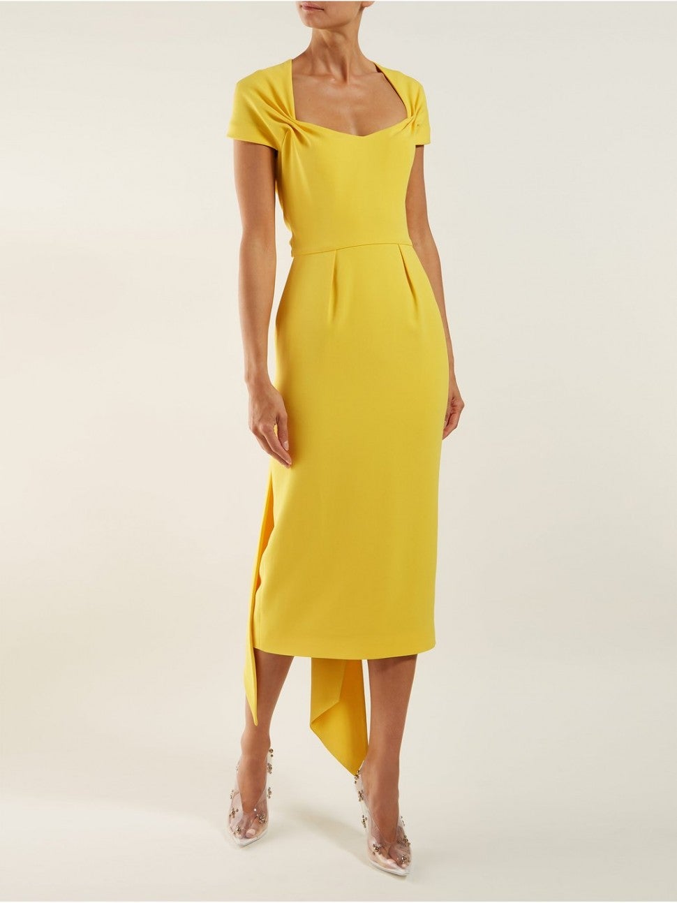 You Can Now Shop the Yellow Dress Amal Clooney Wore to the Royal ...