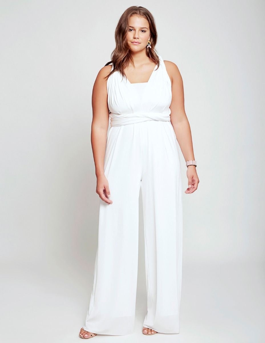 Two Birds white jumpsuit