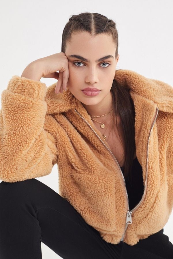 Urban Outfitters teddy jacket