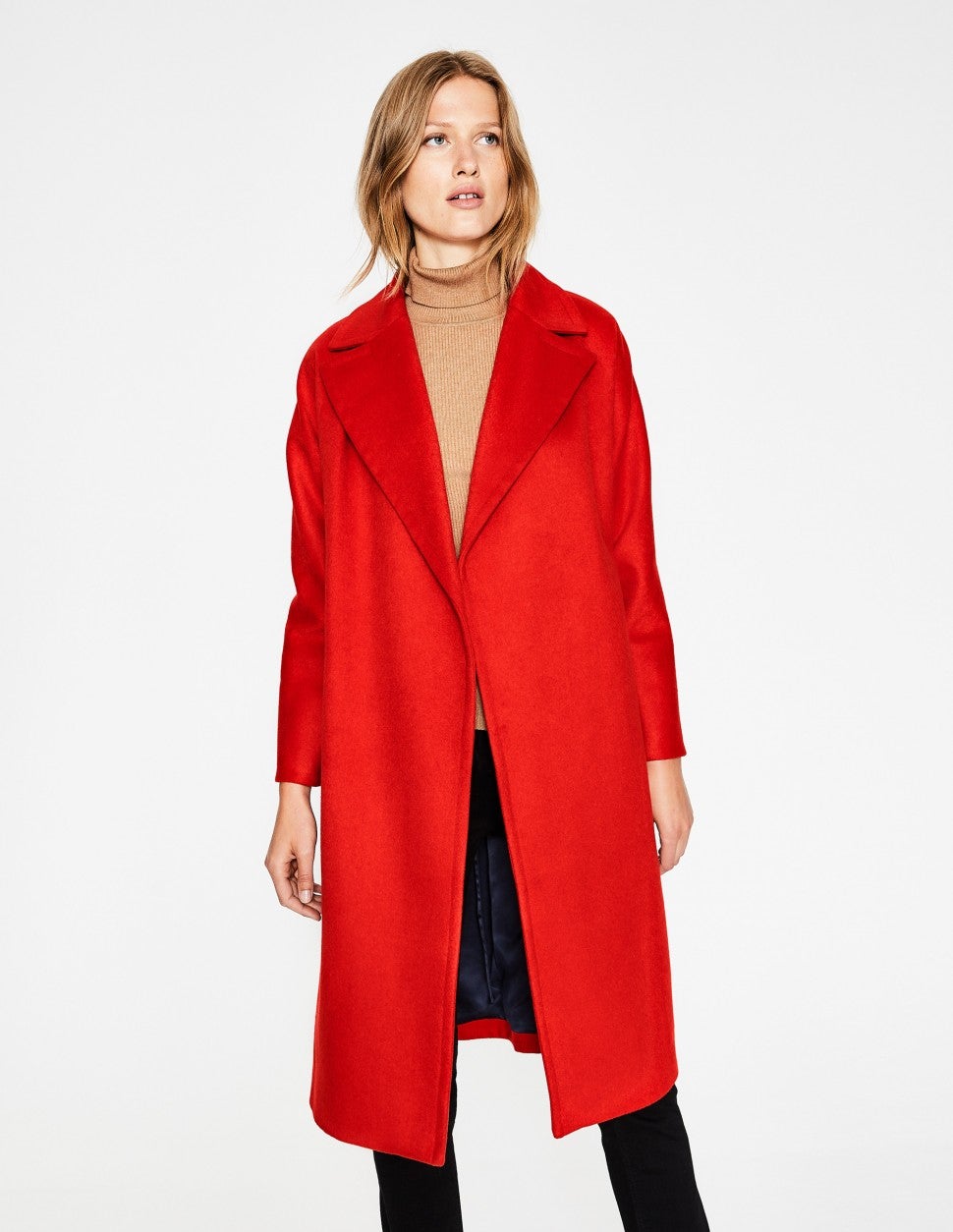 Boden red coat