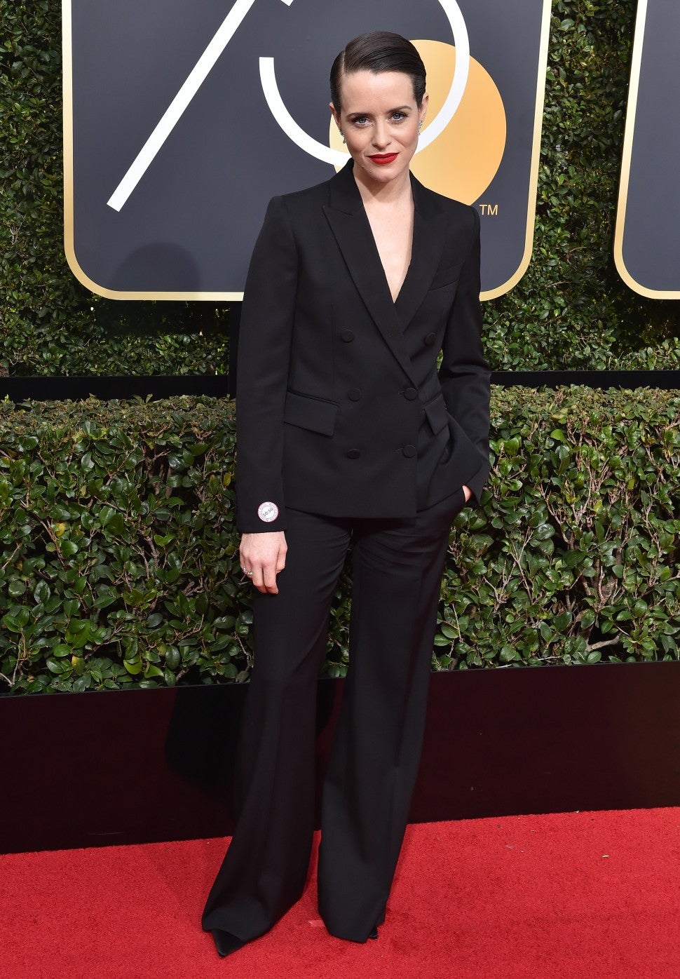 Claire Foy Golden Globes 2018 