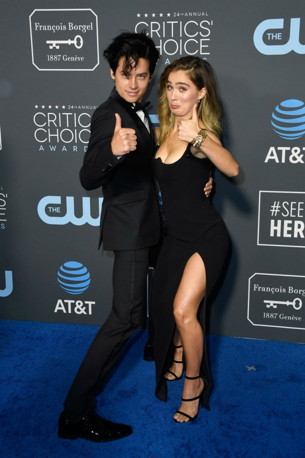 Cole Sprouse and Haley Lu Richardson