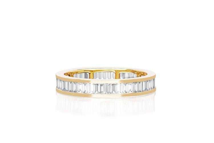EF Collection baguette eternity ring