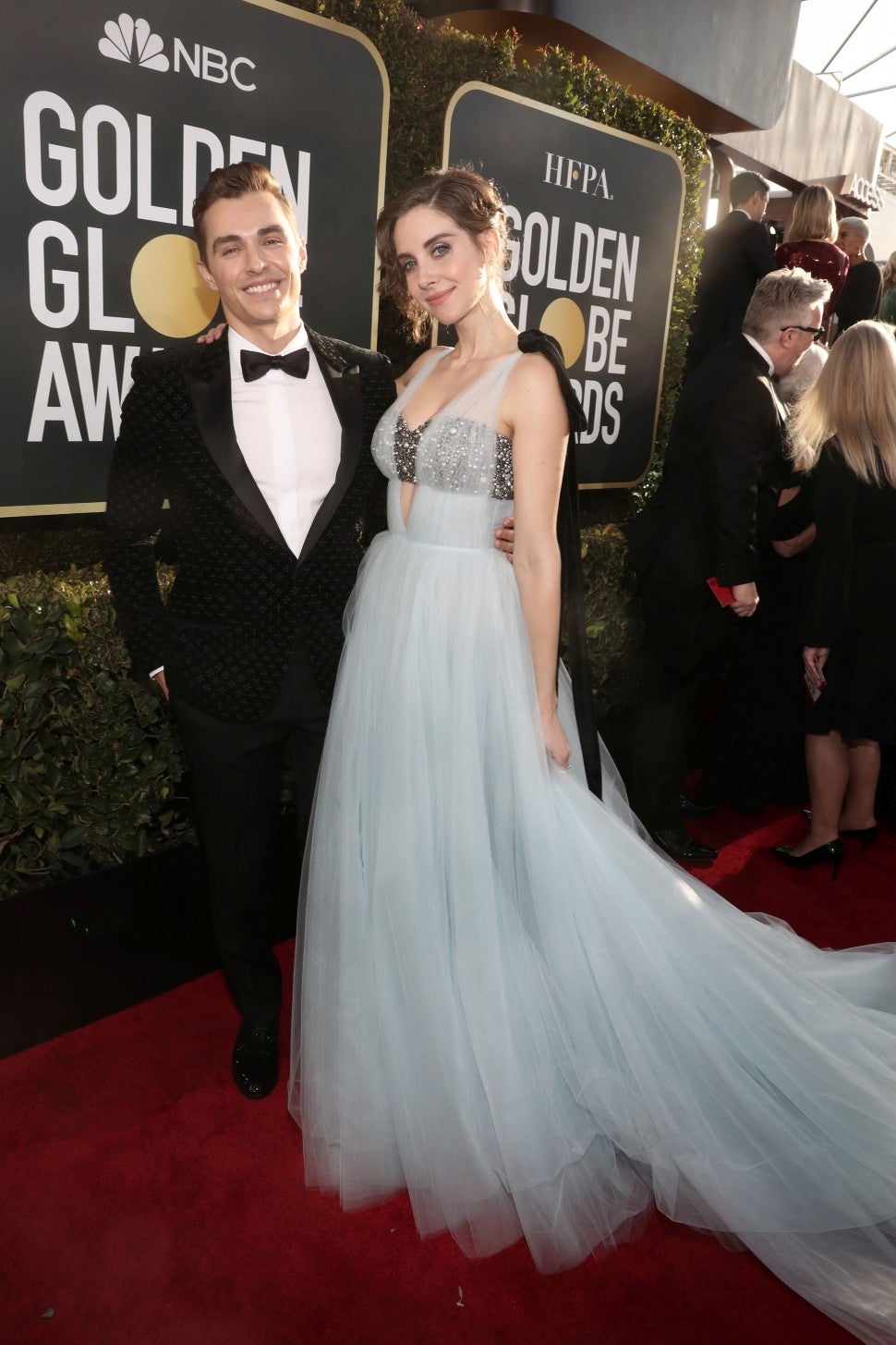 Alison Brie and Dave Franco 2019 Golden Globes