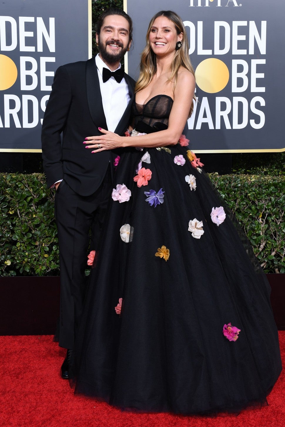 Heidi Klum and Tom Kaulitz Golden Globes