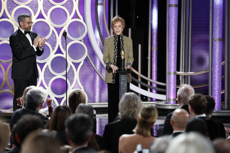 2019 Golden Globes, Carol Burnett, Steve Carrell