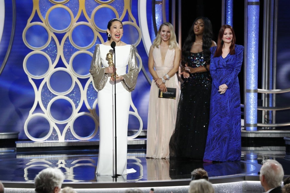 2019 Golden Globes, Sandra Oh
