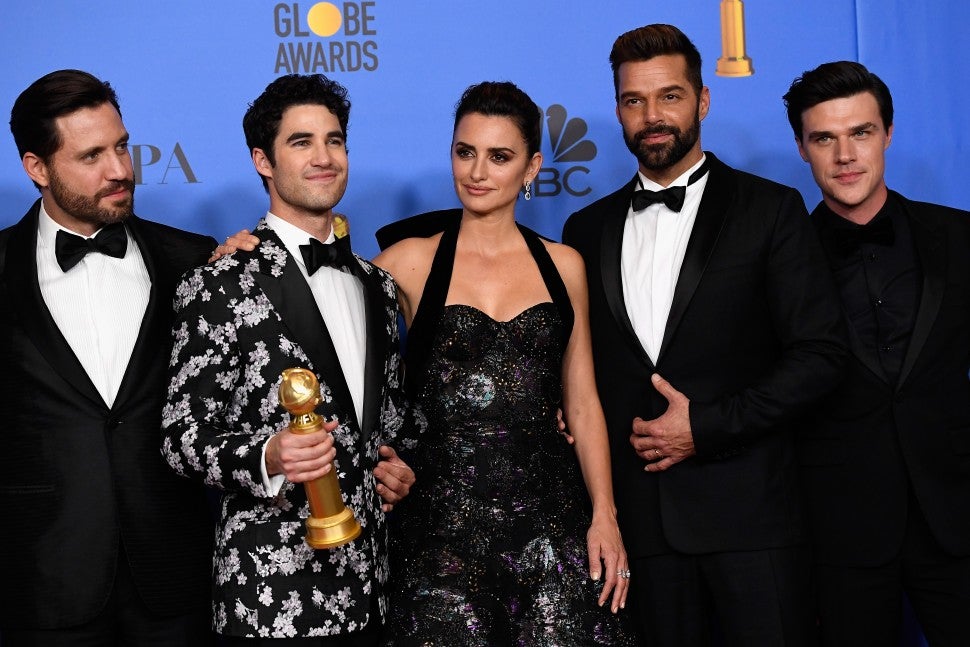 2019 Golden Globes, Assassination of Gianni Versace: American Crime Story