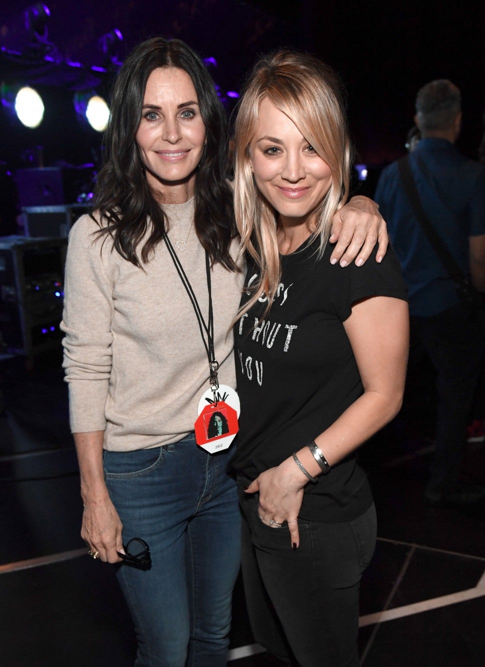 Courteney Cox and Kaley Cuoco