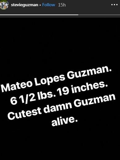 Baby Meteo GUzman