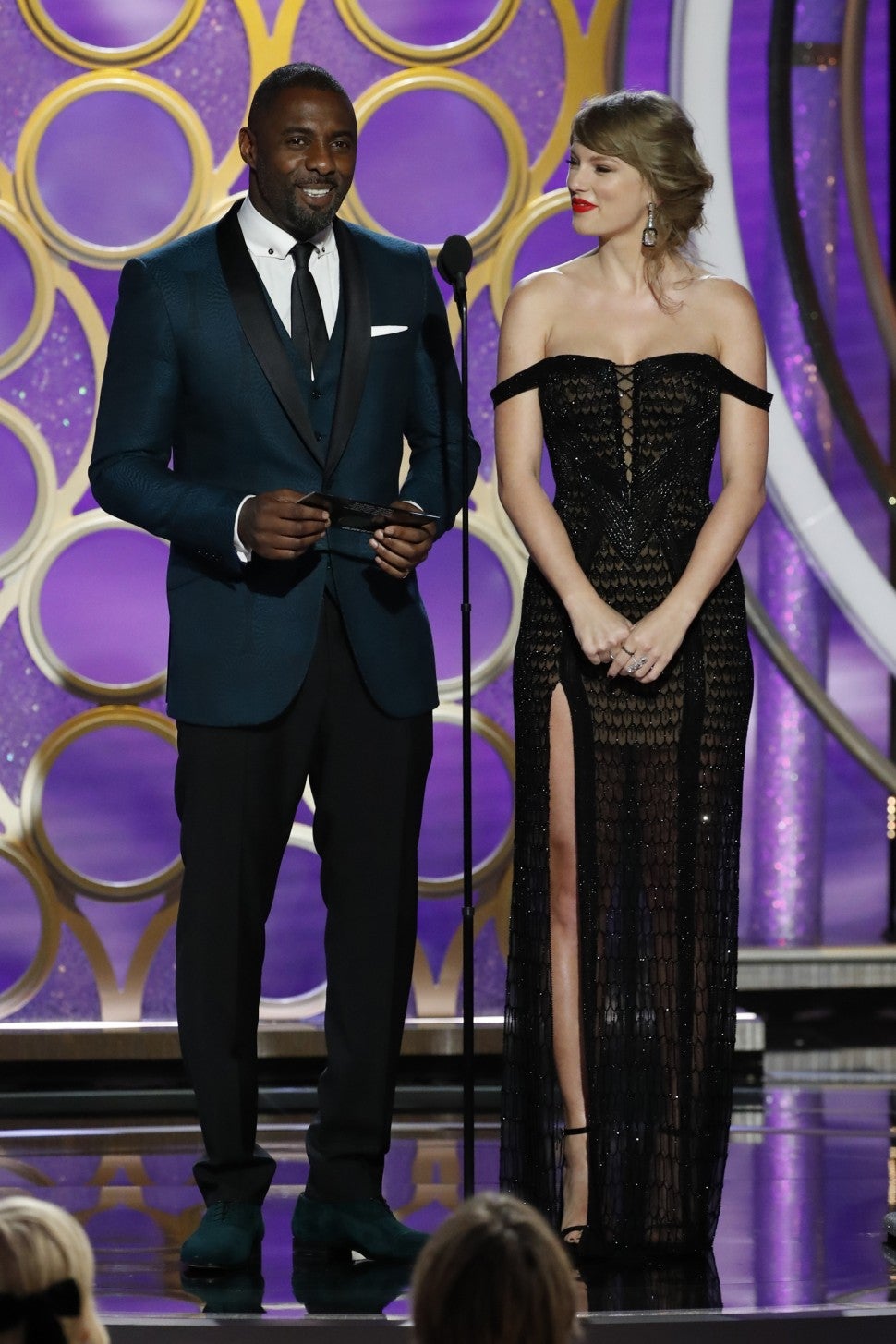 2019 Golden Globes, Idris Elba, Taylor Swift
